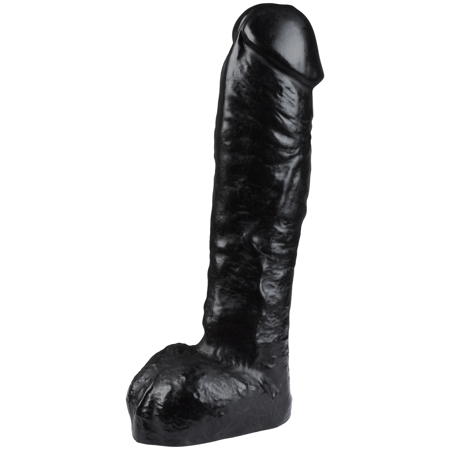 All Black Mister B Karsten Dildo 11 inches - Black