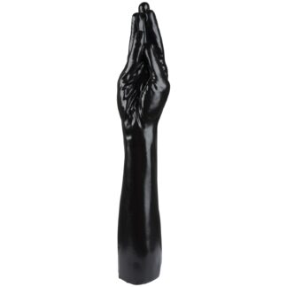 All Black Mister B Wolfgang Fisting Dildo 15 inches - Black