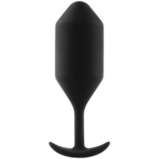 B-Vibe Snug Plug 4 Butt Plug - Black