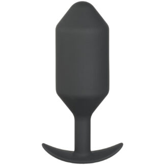B-Vibe Snug Plug 6 Butt Plug - Black
