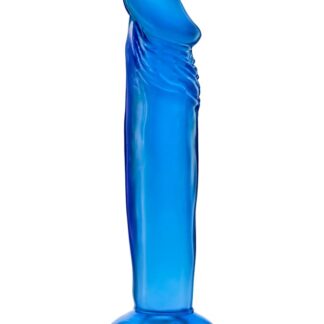 B Yours - Sweet n' Small 6" Dildo with Suction Cup - Blue