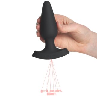 Booty Sparks Laser Series Bang Me Medium Remote-controlled Butt Plug - Black