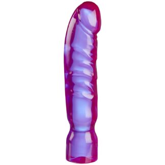 Crystal Jellies Big Boy Dildo 11.8 inches - Purple