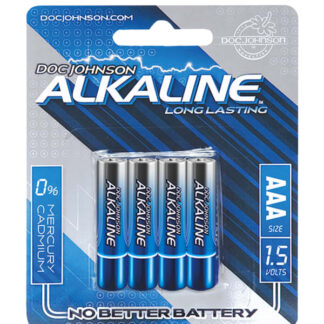 Doc Johnson Alkaline Batteries - AAA - 4-Pack