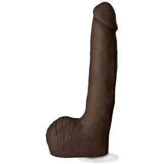 Doc Johnson Rob Piper Vac-U-Lock Dildo 10.6 inches - Brown