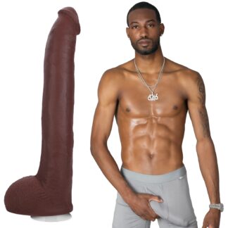 Doc Johnson Signature Penises Hollywood Cash Dildo - Brown