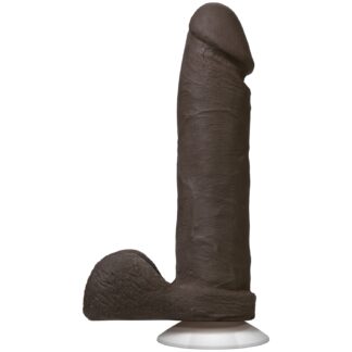 Doc Johnson The Realistic Penis UR1 8.8 inch Black - Black