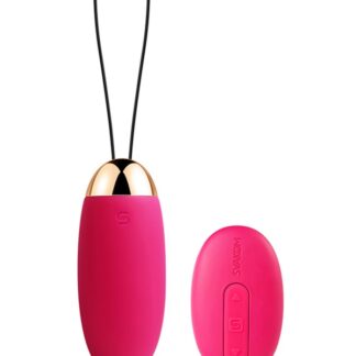 Elva Wireless Remote Egg - Plum Red