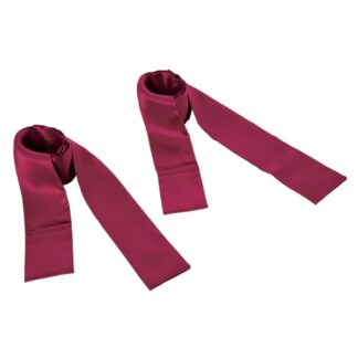 Enchanted Silky Sash Restraints - Burgundy