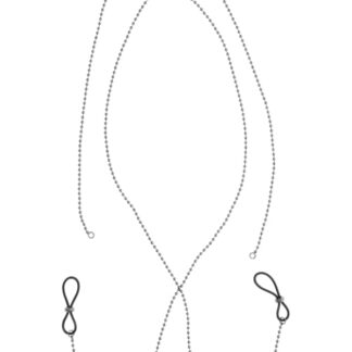Ex's and Oh's Body Jewelry with Nipple Ties