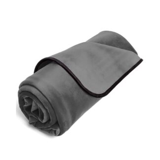 Fascinator Throw - Velvish - Platinum