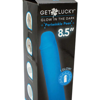 Get Lucky Glow in the Dark Periwinkle Peen - 8.5"