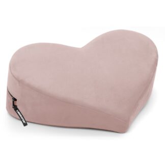 Heart Wedge Sex Pillow - Microvelvet - Rose