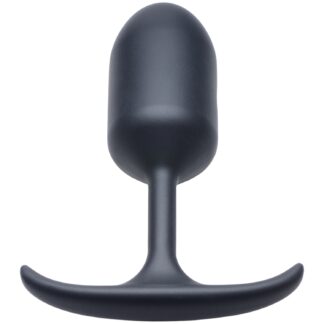 Heavy Hitters Large Weighted Butt Plug - Black