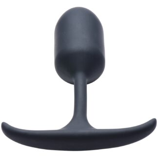 Heavy Hitters Medium Weighted Butt Plug - Black