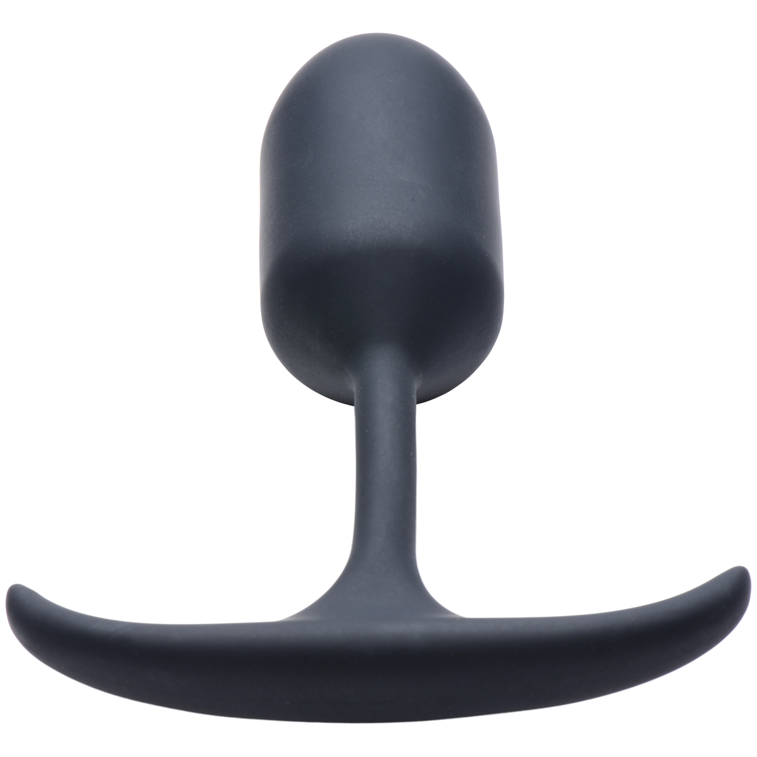 Heavy Hitters Medium Weighted Butt Plug - Black