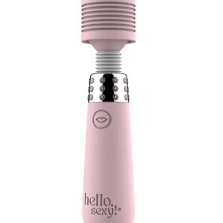 Hello, Sexy! Bling Bling Mini Wand Massager - Cherry Blossom