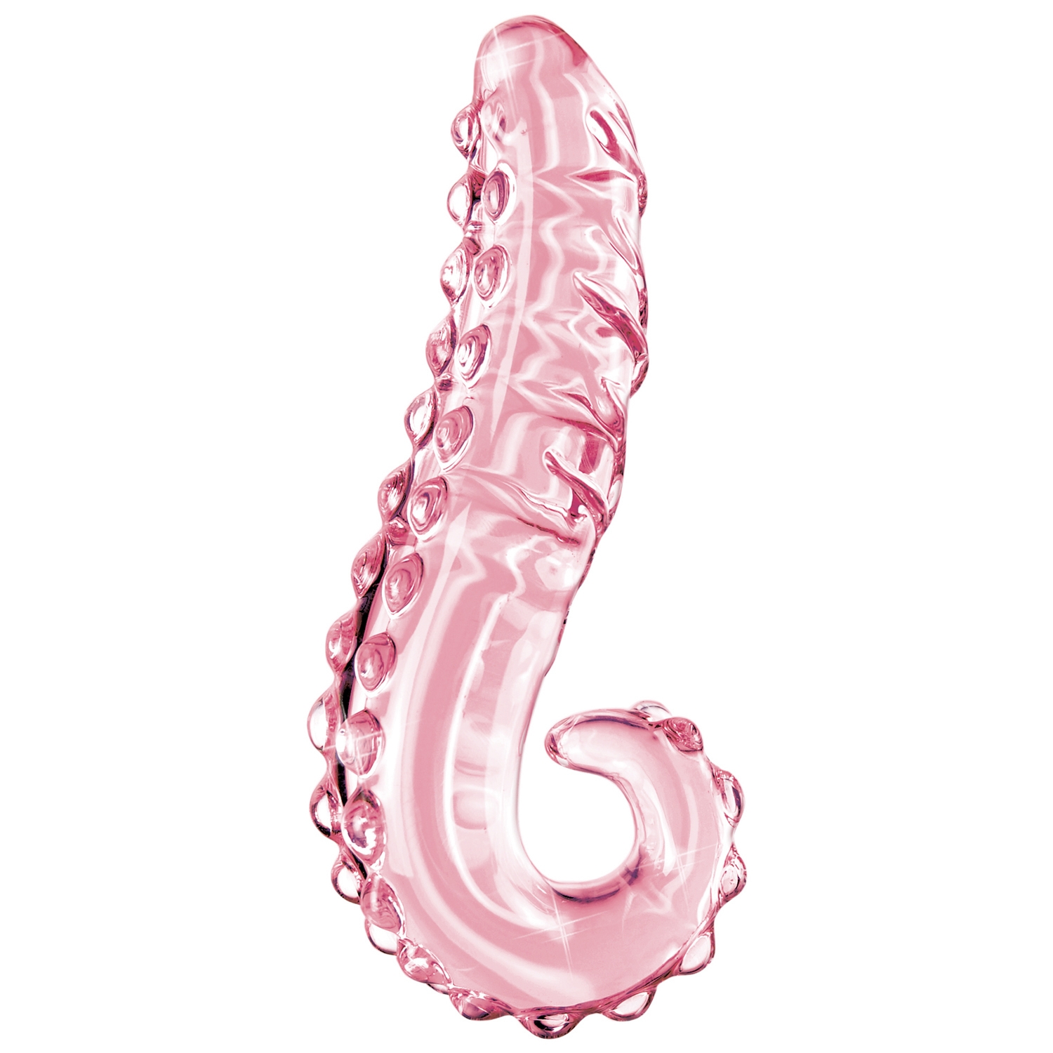 Icicles No 24 Glass Dildo - Pink