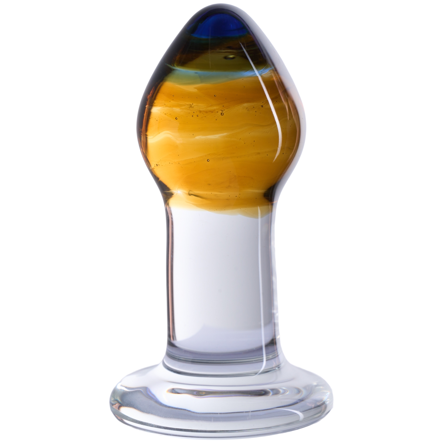 JOYRIDE Premium GlassiX Glass Butt Plug - Mixed colours