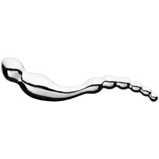 Le Wand Steel Swerve Stimulator - Silver