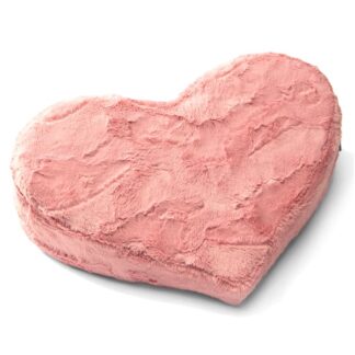 Liberator Fur Heart Wedge - Rose