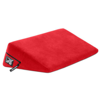 Liberator Wedge - Plus Size - Décor Velvet, Red