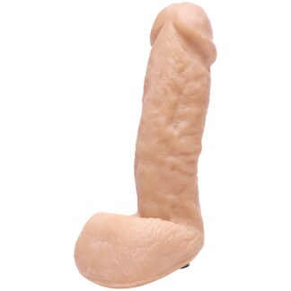 LoveBotz EZ Bend Dildo Attachment 7.5 inches - Nude