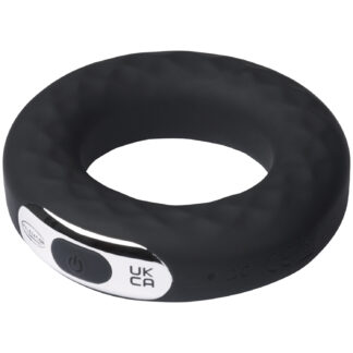 MALESATION Vibro Spanning-Ring Cock Ring - Black
