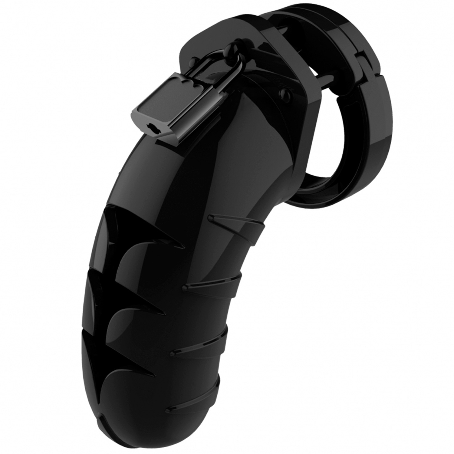 Mancage 04 Adjustable Chastity Device - Black