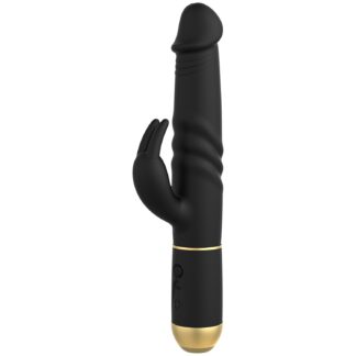 Marc Dorcel Furious Rabbit 2.0 Rechargeable Rotating Pearl Rabbit Vibrator - Black