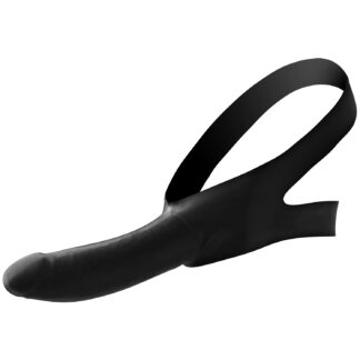 Master Series Face Bang Strap-on Gag - Black