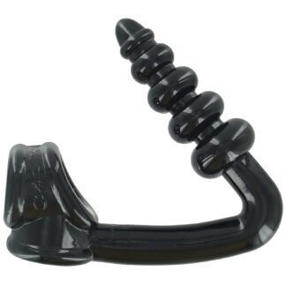 Master Series The Tower Erection Enhancer Penis Ring and Butt Plug - Black