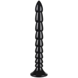 Ouch! Stacked Anal Snake 13.2 inches - Black