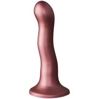 Ouch! Ultra Soft Silicone Curvy G-Spot Dildo 7 inches