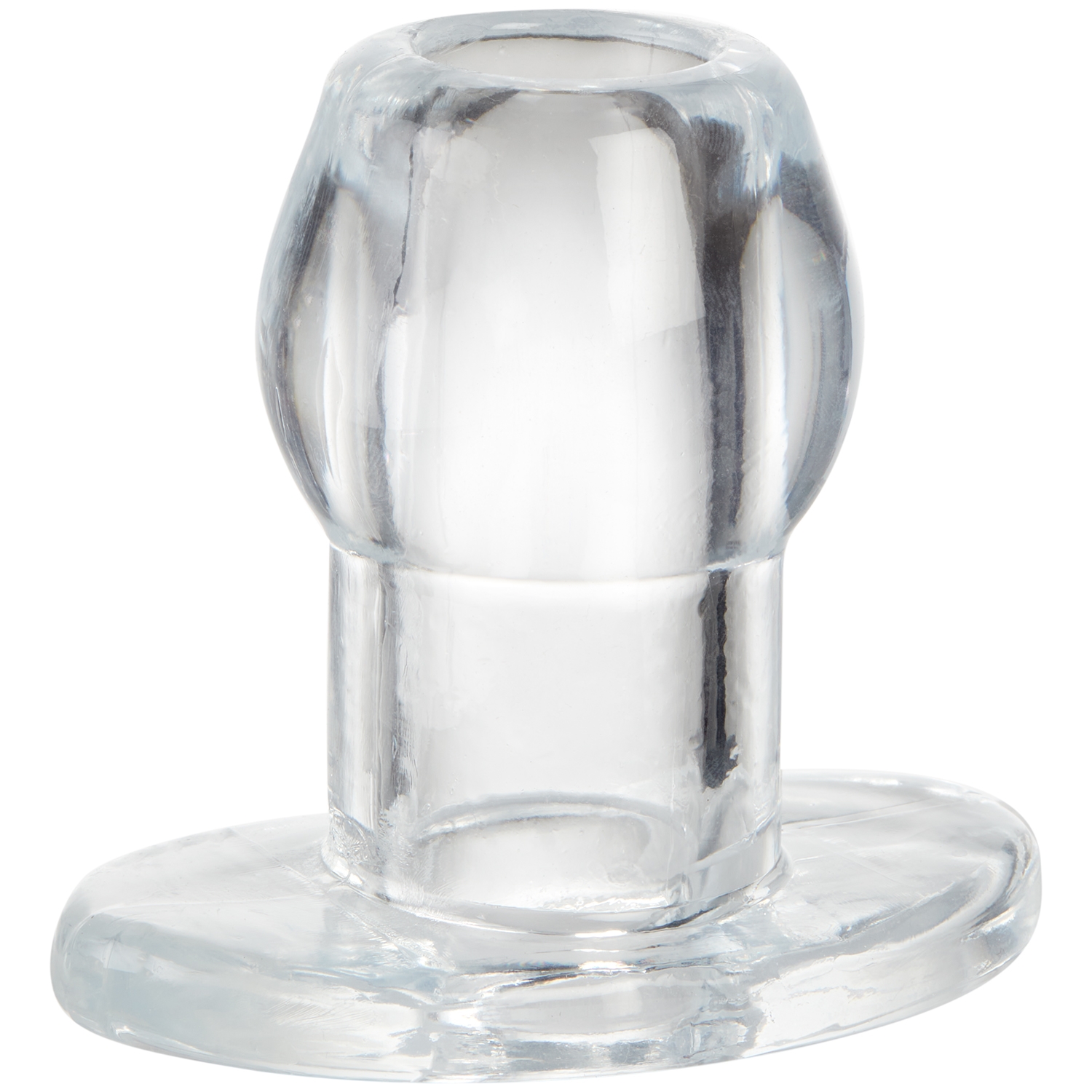 Perfect Fit Tunnel Butt Plug Medium Clear - Clear