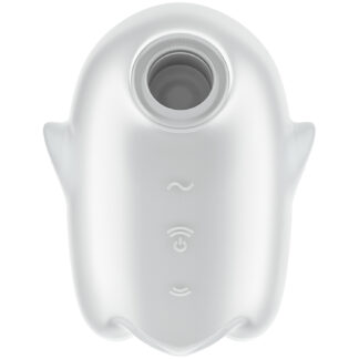 Satisfyer Glowing Ghost Suction Vibrator - White