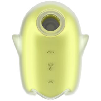 Satisfyer Glowing Ghost Suction Vibrator - Yellow