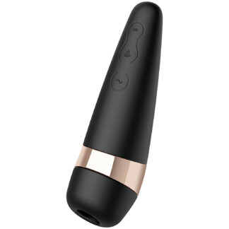 Satisfyer Pro 3+ Vibrating Clitoral Stimulator - Black