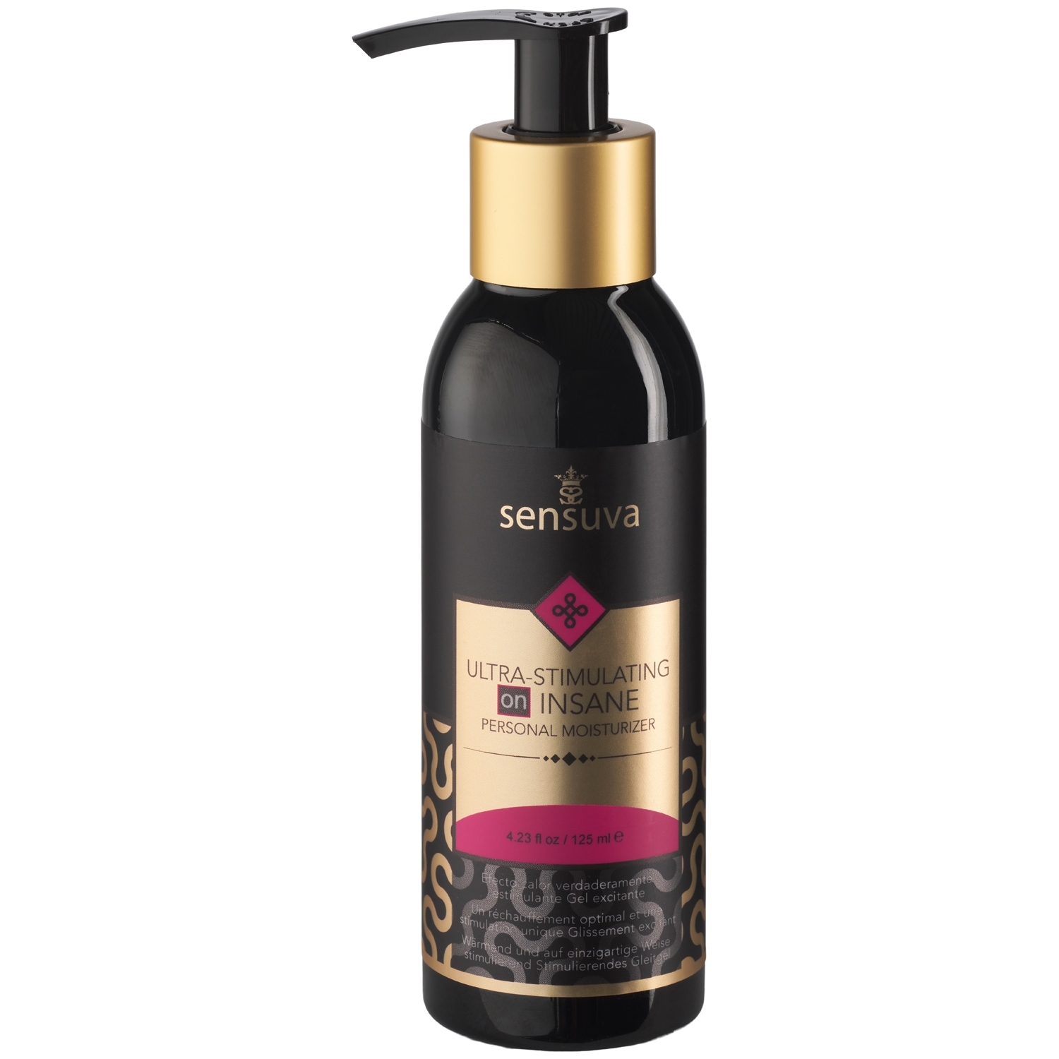 Sensuva Ultra Stimulating ON Insane Lubricant 125 ml - Clear