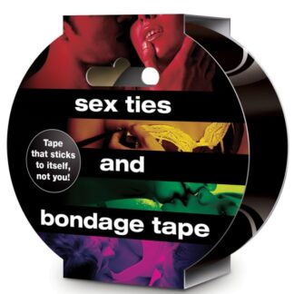 Sex, Ties and Bondage Tape - Black