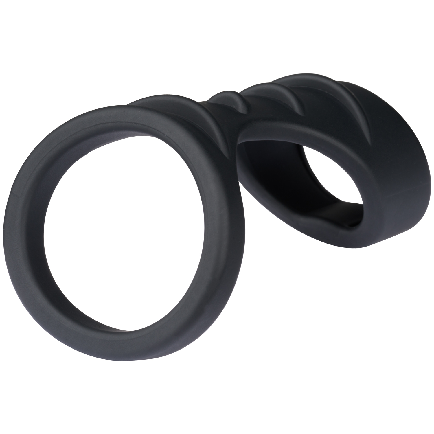 Sinful Couple's Texture Cock Ring - Black
