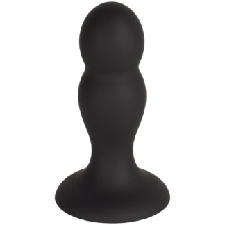 Sinful Jiggle Medium Black Butt Plug - Black