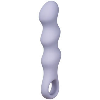 Sinful Wavy Lust Dildo - Light Purple