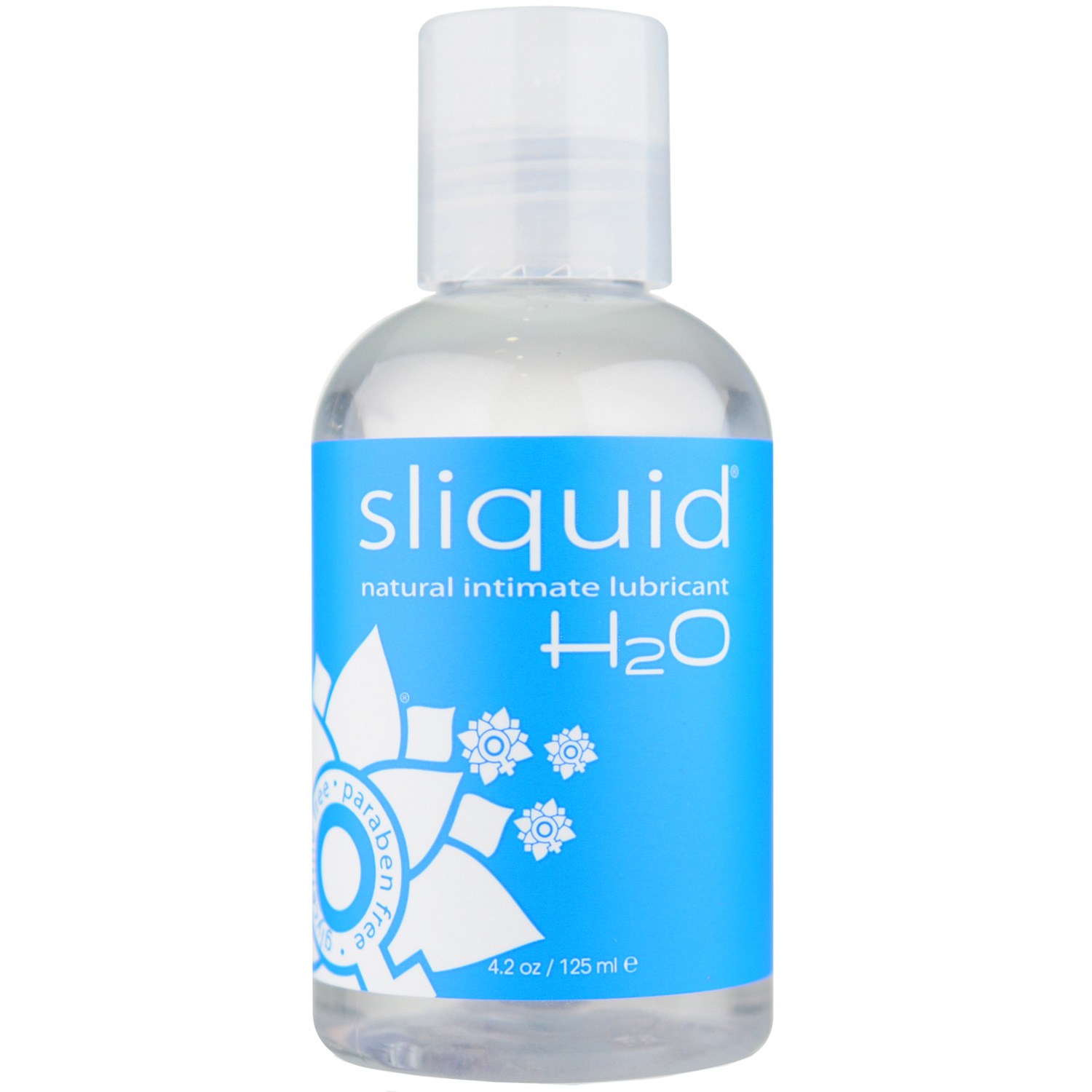 Sliquid H2O Water-based Lubricant 125 ml - Clear
