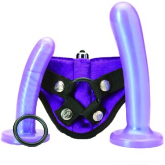 Tantus Strap-on Bend Over Beginner Kit - Purple