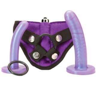 Tantus Strap-on Bend Over Intermediate Kit - Purple