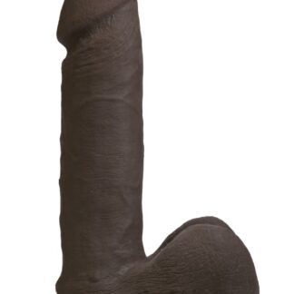 The Realistic® Cock - With Removable Vac-U-Lock™ Suction Cup - ULTRASKYN™ - 6" - Chocolate