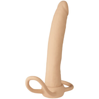 Willie City Strap-On Dual Dildo 5 inches - Nude