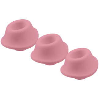 Womanizer Pink Replacement Heads 3 Pack - Rose - M