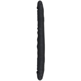 You2Toys Bad Kitty Silicone Double Dildo 15.7 inches - Black